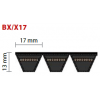BX148 viacnásobný klinový remeň 3821