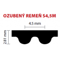 9 S4,5M 396 ozubený remeň