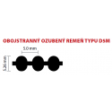 30 D5M 2525 ozubený remeň