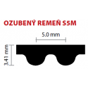 9 S5M 1420 ozubený remeň