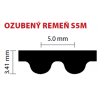 9 S5M 1420 ozubený remeň